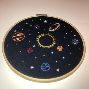 Homemade embroidery